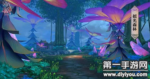 青丘秘境探索：独家珍藏版高清狐仙传说背景画面盛宴分享