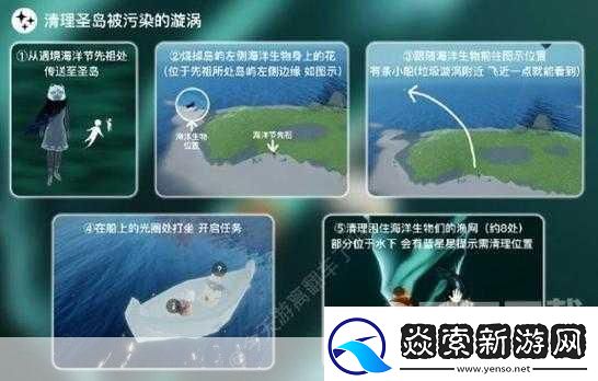 关于光遇中黑暗腐蚀困住的光鳐任务完成方法——深入探索光鳐的秘密位置解析-成为光遇大神的必备秘籍