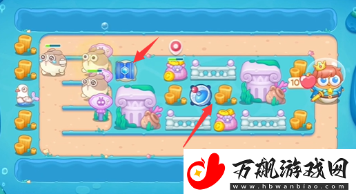保卫萝卜4海的闺女第82关怎么过