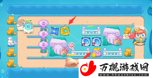 保卫萝卜4海的闺女第82关怎么过