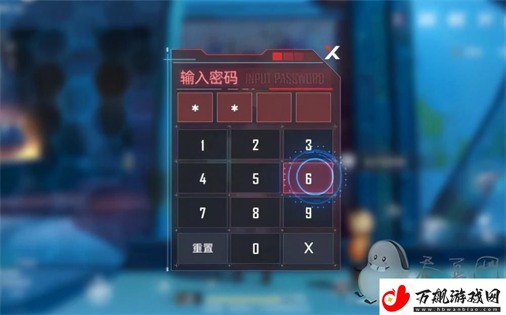 幻塔电子密码锁密码多少