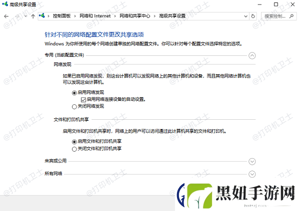 电脑怎么共享打印机