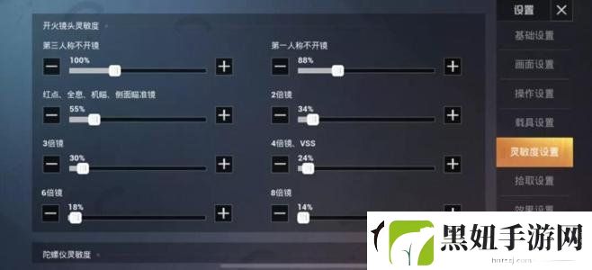 和平精英SS12最强五指灵敏度是什么
