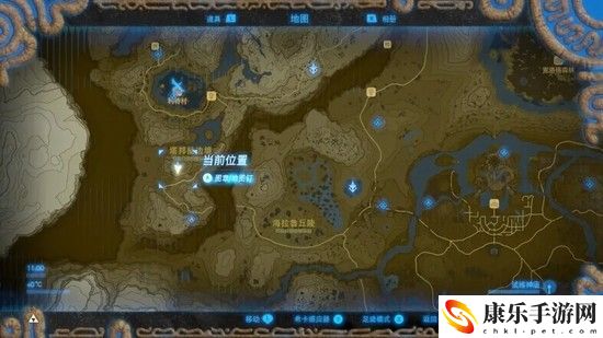 塞尔达传说荒野之息精灵泉位置介绍