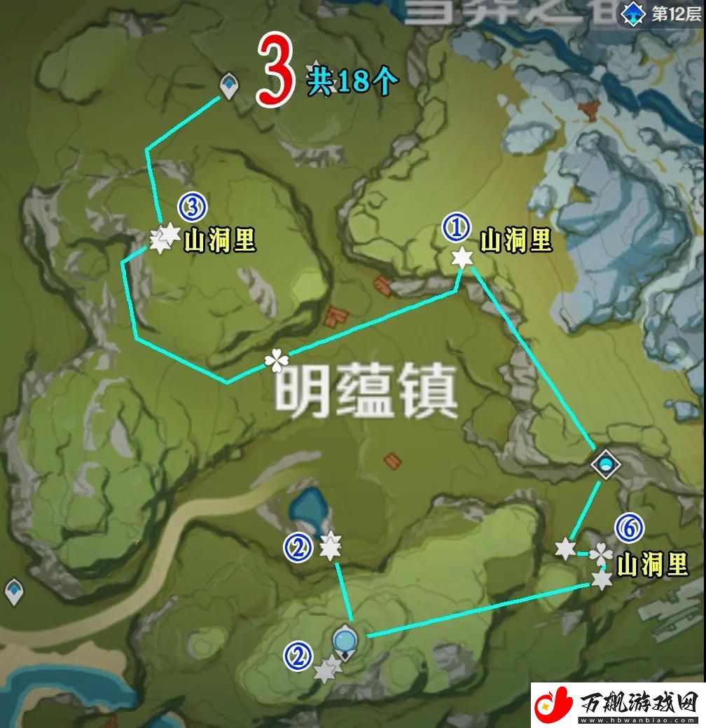 原神夜泊石位置一览