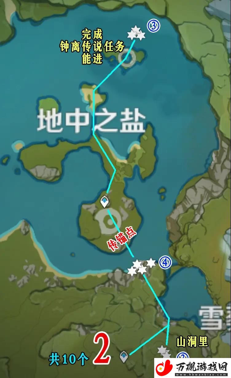 原神夜泊石位置一览