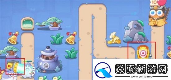保卫萝卜4阿波道长第3关攻略