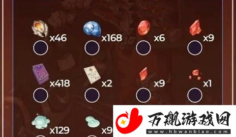 原神嘉明突破材料汇总