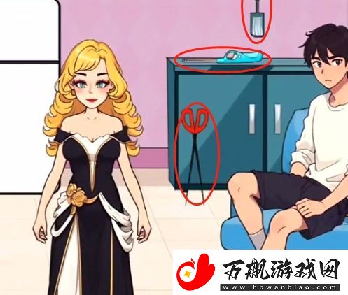 爆梗找茬王卸妆睡觉通关技巧