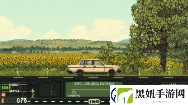 像素公路旅行RPG游戏一路前行现已上架Steam页面！