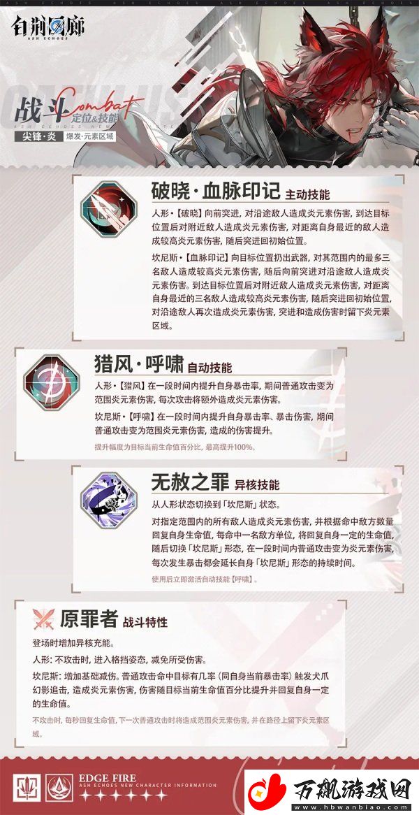 白荆回廊昊苍战斗定位介绍
