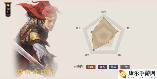 三国志战棋版凌统属性介绍2