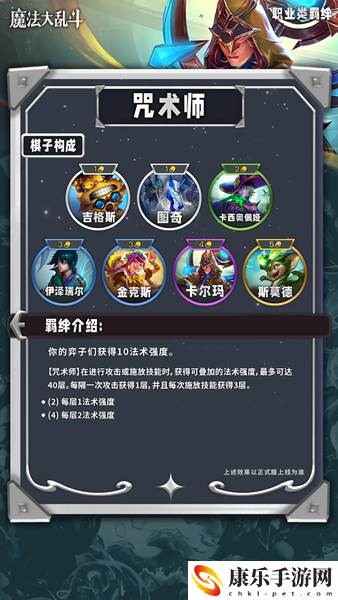 云顶之弈s12咒术师羁绊介绍