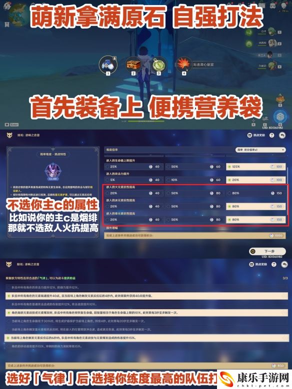 《原神》离垢者肃心旅宴攻略 第一关