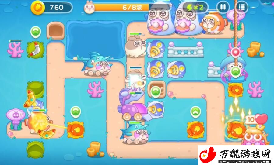 保卫萝卜4海的闺女第21关怎么过