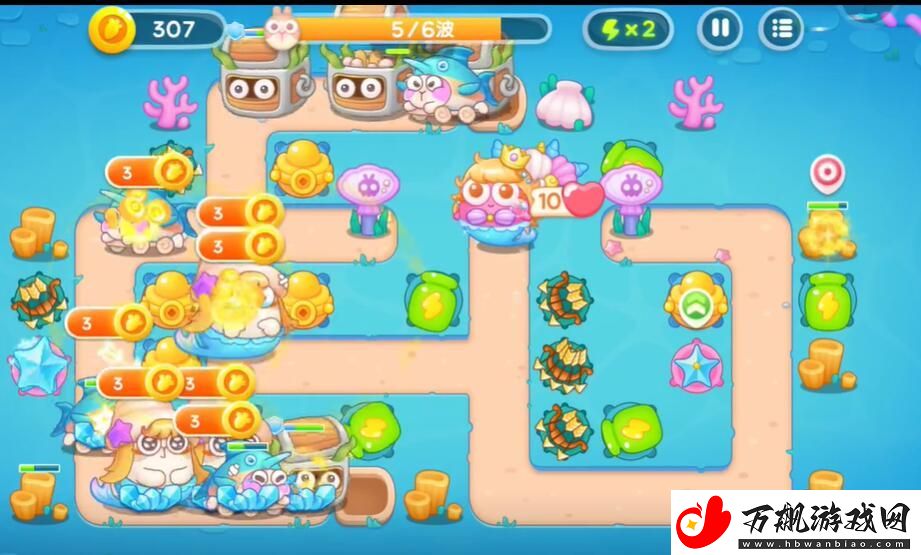 保卫萝卜4海的闺女第16关怎么过