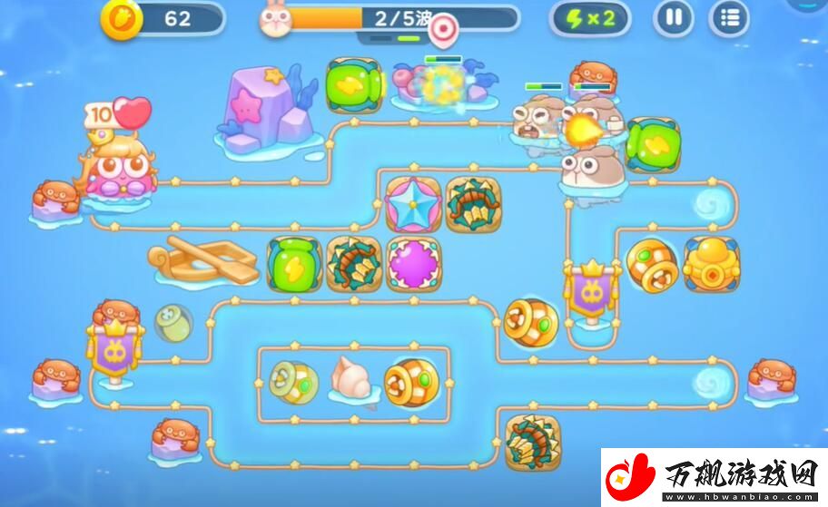 保卫萝卜4海的闺女第16关怎么过