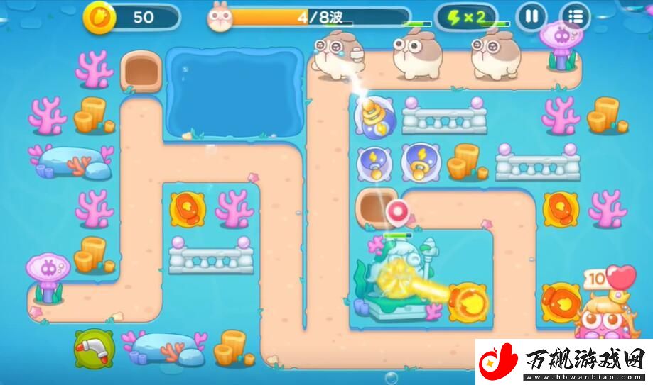 保卫萝卜4海的闺女第21关怎么过