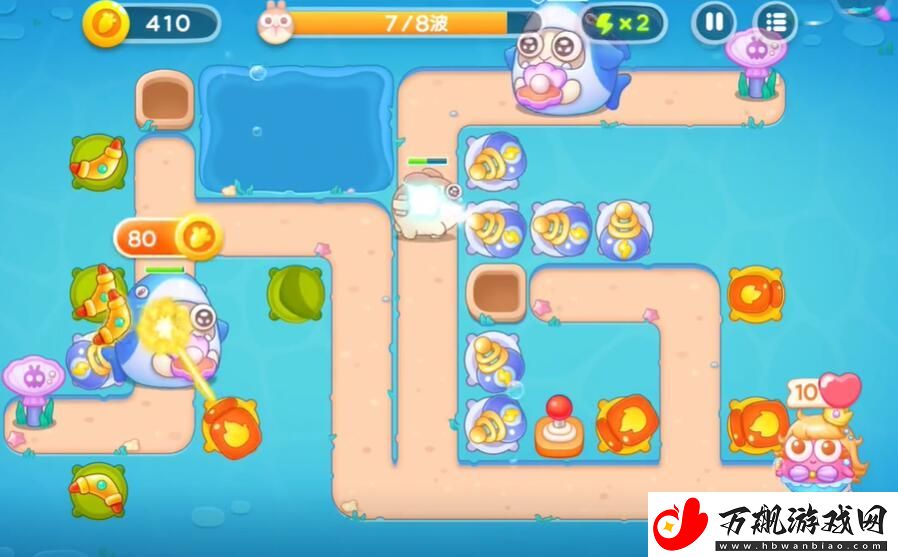 保卫萝卜4海的闺女第21关怎么过