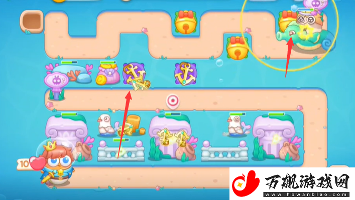 保卫萝卜4海的闺女第117关怎么过