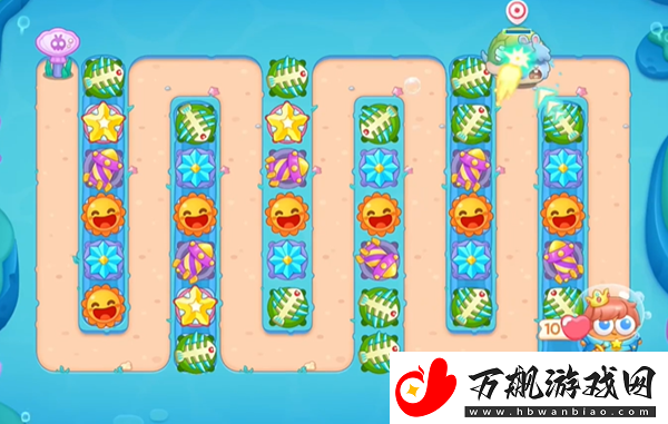 保卫萝卜4海的闺女第110关怎么完美通关