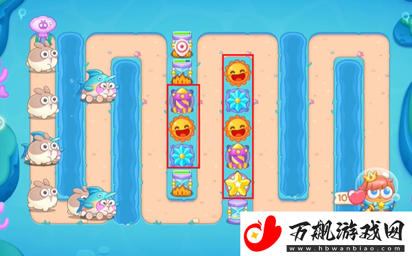 保卫萝卜4海的闺女第110关怎么完美通关