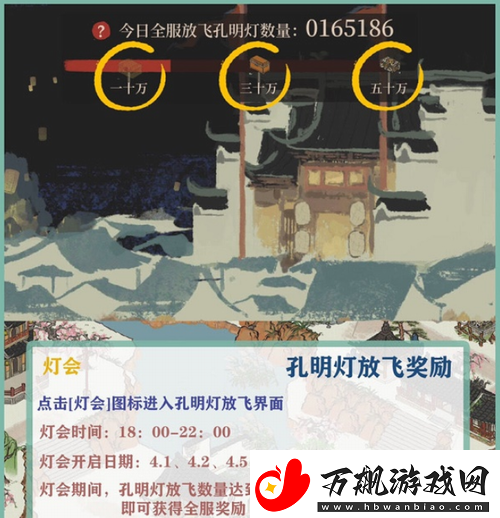 江南百景图清明灯会活动怎么玩