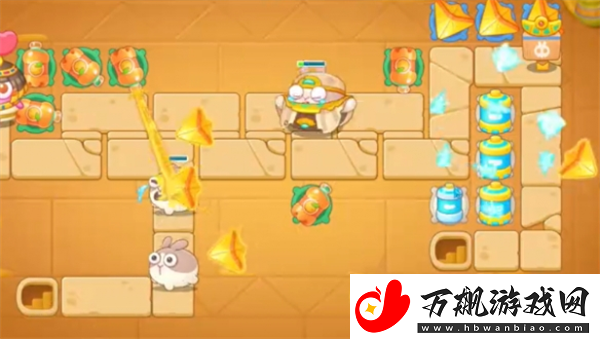 保卫萝卜4法老归来第12关图文攻略