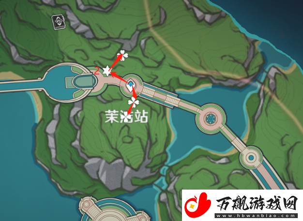 原神虹彩蔷薇采集路线