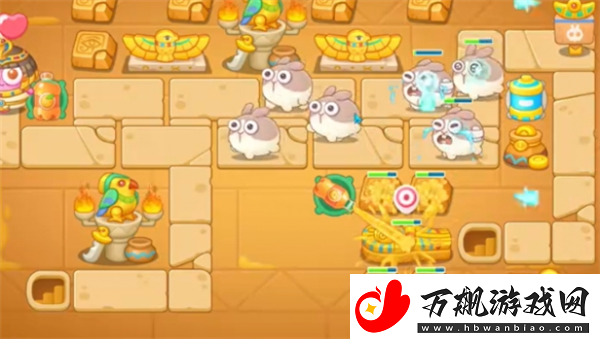保卫萝卜4法老归来第12关图文攻略