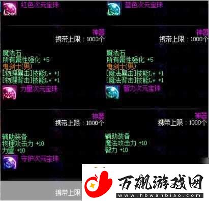 2024年DNF男大枪完美附魔宝珠全解析