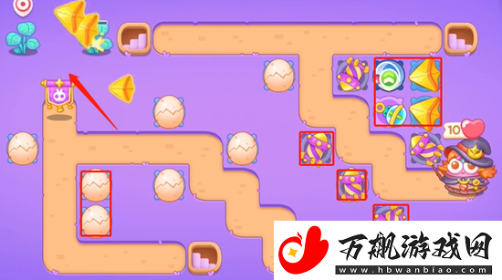 保卫萝卜4阿波与魔法宝藏第82关怎么通关