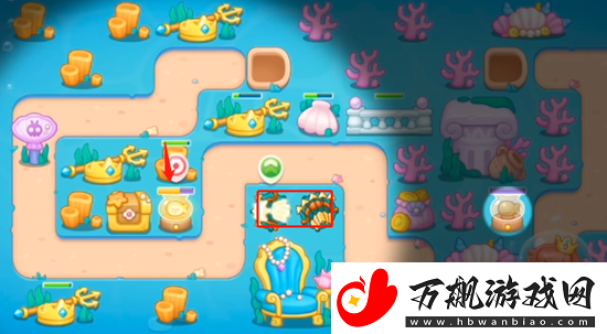 保卫萝卜4海的闺女第7关图文攻略