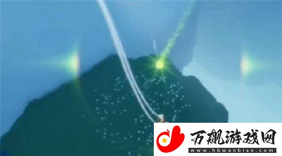 光遇绿色光芒在哪个位置