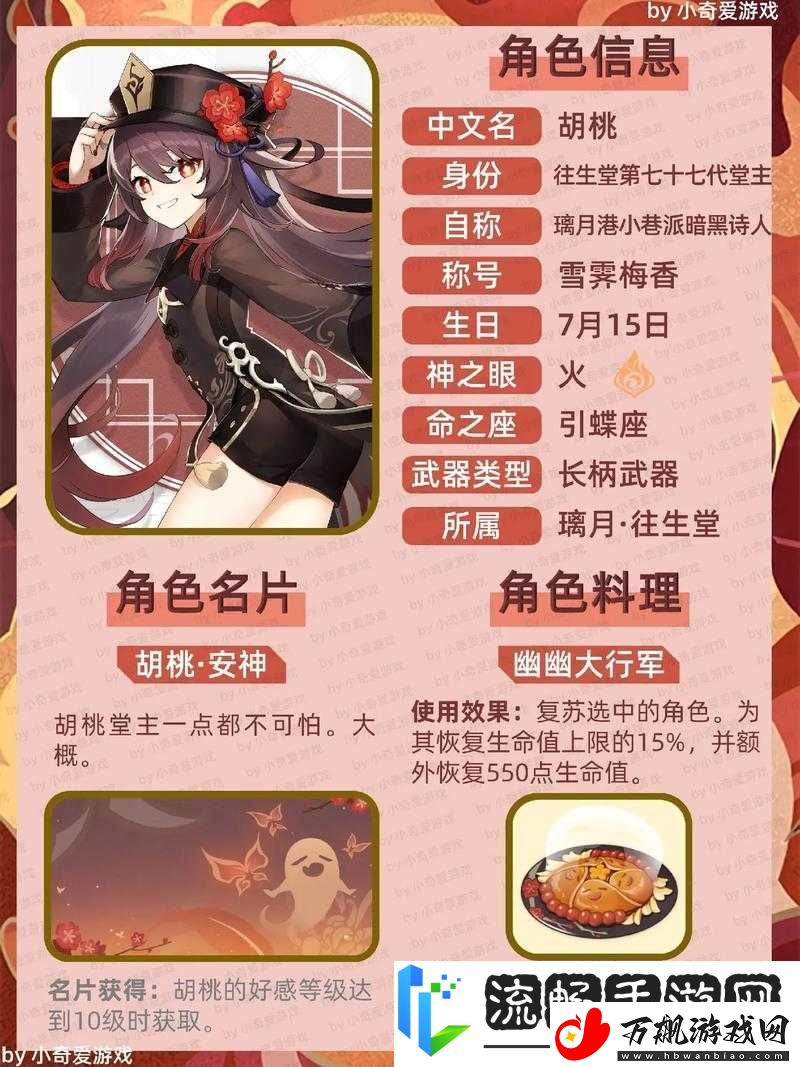 原神角色解析