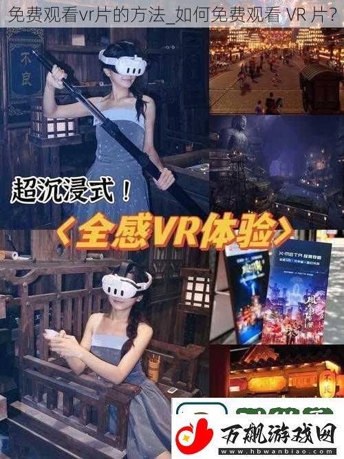 免费观看vr片的方法