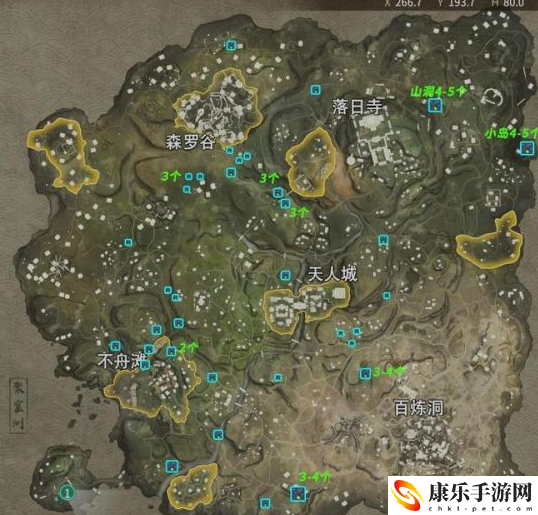 永劫无间手游萤火虫位置在哪