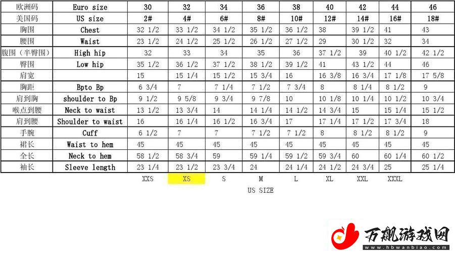 欧美尺码日本尺码专线美国揭秘友