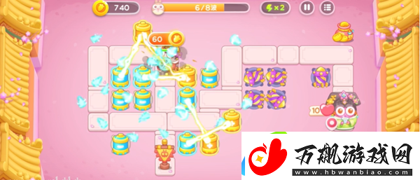 保卫萝卜4秋妃传第88关怎么过