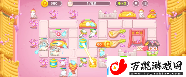 保卫萝卜4秋妃传第88关怎么过