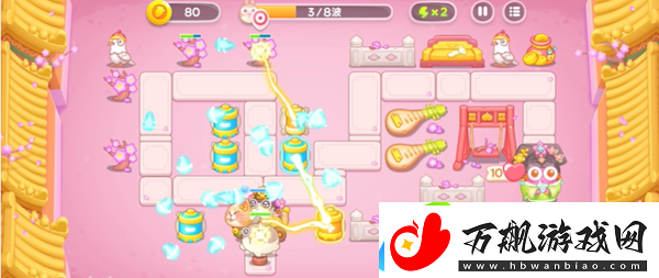 保卫萝卜4秋妃传第88关怎么过